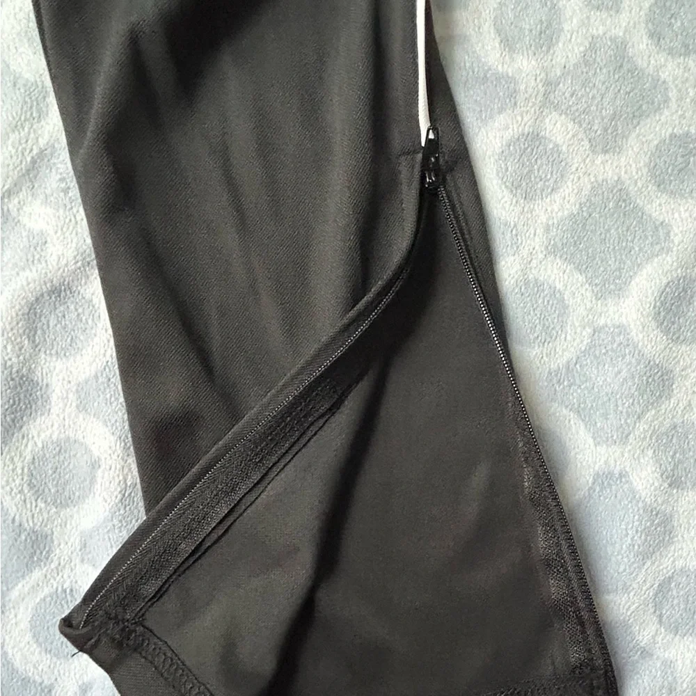 Boys Training Soccer Pants with White Stripe
